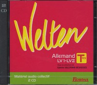 Welten terminale CD classe 05 allemand lv1-lv2 materiel audio collectif 2cd