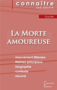 Fiche de lecture La Morte amoureuse de Théophile Gautier (Analyse littéraire de référence et résumé complet)
