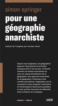 Pour une géographie anarchiste