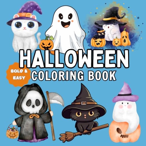 Halloween Coloring Book: Color Your Way Through a Haunted Halloween Wonderland [9798306391724]