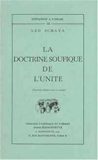 La doctrine soufique de l'Unité