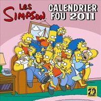 Les Simpson, calendrier fou 2011
