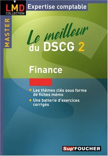 Le meilleur du DSCG 2 : Finance