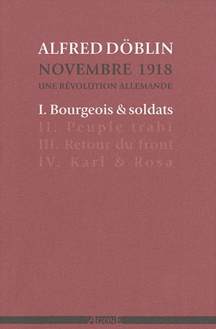 Novembre 1918, une révolution allemande, Tome 1 : Bourgeois et soldats