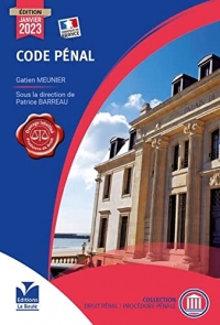 Code Pénal Janvier 2023