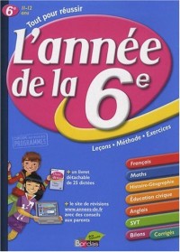 L'année de la 6e : 11-12 ans