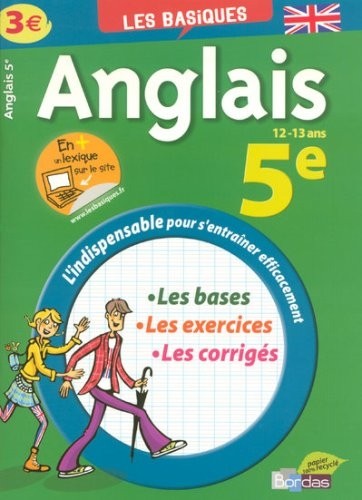 Anglais 5e