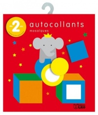 Mini-Bloc Autocollants Mosaiques : Le Petit Eléphant - Dès 2 ans
