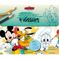 Disney Mickey et ses amis - Apprends à dessiner - Valisette - Tout pour apprendre à dessiner - Dès 6 ans