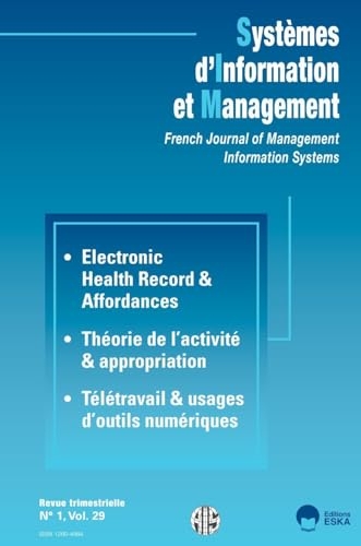 Système d'Information et Management 1-2024: Télétravail et usages d'outils numériques (2024) (29)