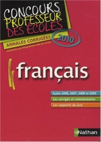 Français : Annales corrigées