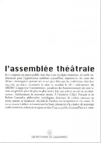 L'assemblée théâtrale