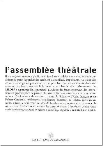 L'assemblée théâtrale