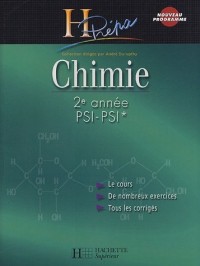 Chimie 2e année PSI-PSI