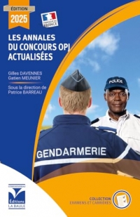 Les annales du concours OPJ actualisées