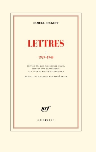 Lettres: (1929-1940)