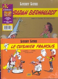 Lucky Luke, 2 BD pour le prix d'une : Sarah Bernhardt - Le Cuisinier français (gratuit)