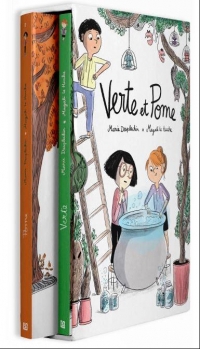 Etui Verte et Pome: (stickers inclus)