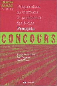Préparation au concours de professeur des écoles : Français