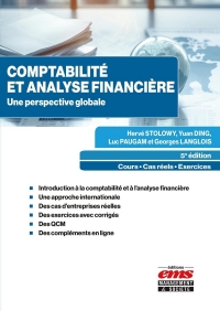 COMPTABILITE ET ANALYSE FINANCIERE: UNE PERSPECTIVE GLOBALE