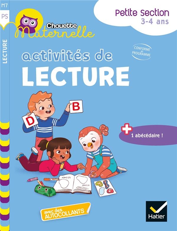 Chouette maternelle Activités de lecture Petite Section