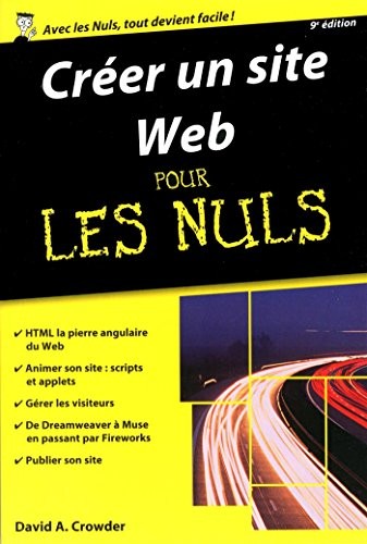 Créer un Site Web pour les Nuls poche, 9e