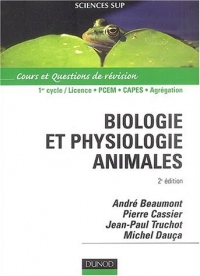 Biologie et physiologie animale : Cours et questions de révision