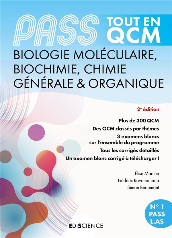 PASS Tout en QCM Biochimie, Biologie moléculaire, Chimie organique - 4e éd.: PASS et L.AS