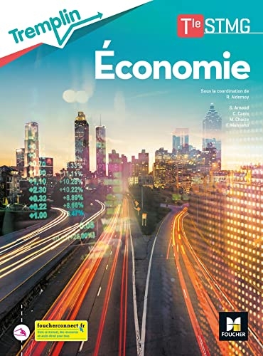 Tremplin - ECONOMIE Tle STMG - Éd. 2020 - Livre élève