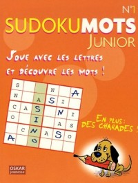 Sudokumots junior N° 1 : Joue avec les lettres et découvre les mots !