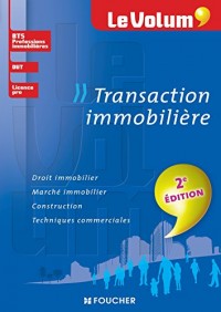 Transaction immobilière - Le Volum' - BTS Professions immobilières, DUT, Licence pro