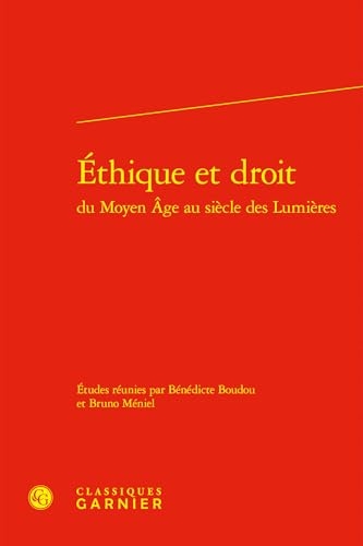 Éthique et droit