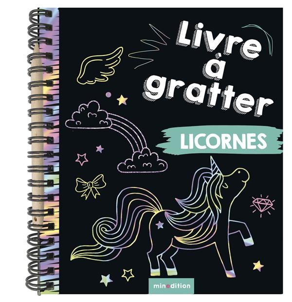 Mon livre à gratter des licornes