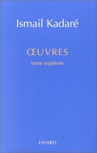 Oeuvres, tome 7