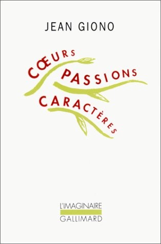 Cœurs, passions, caractères