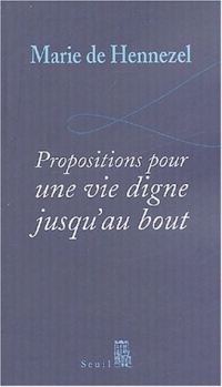 Propositions pour une vie digne jusqu'au bout