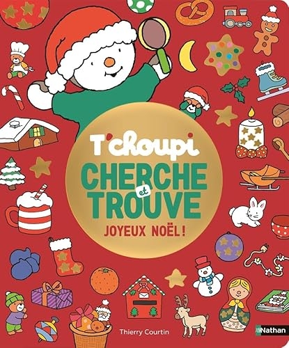 T'choupi Cherche et trouve Noël - Jeu de recherche pour enfant dès 2 ans