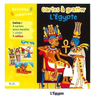 L'Égypte cartes à gratter