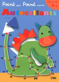 Point par point autocollants : le dragon - Dès 4 ans