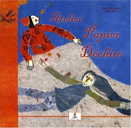 Solenne et le génie : Atelier papier déchiré