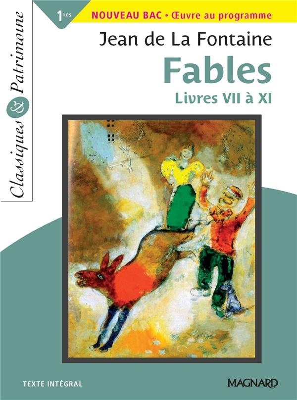 Fables : Livres VII à XI