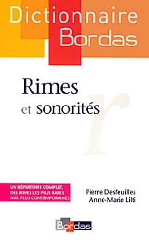 Dictionnaire des rimes et sonorités