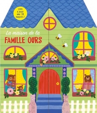 Livre magnétique : La maison de la famille Ours