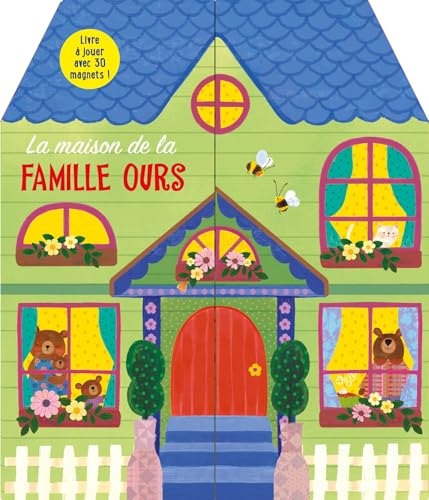 Livre magnétique : La maison de la famille Ours