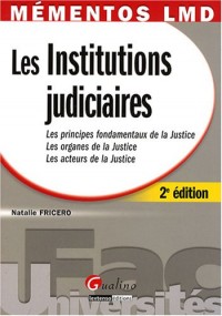 Les Institutions judiciaires