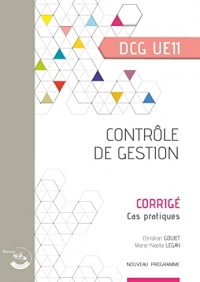 Contrôle de gestion - Corrigé: UE 11 du DCG