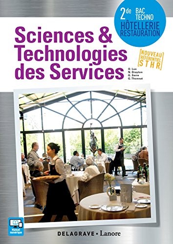 Sciences et technologies des services 2de, bac techno STHR élève