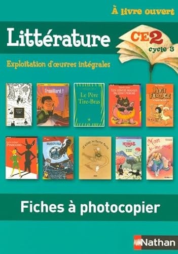 À livre ouvert- Littérature CE2