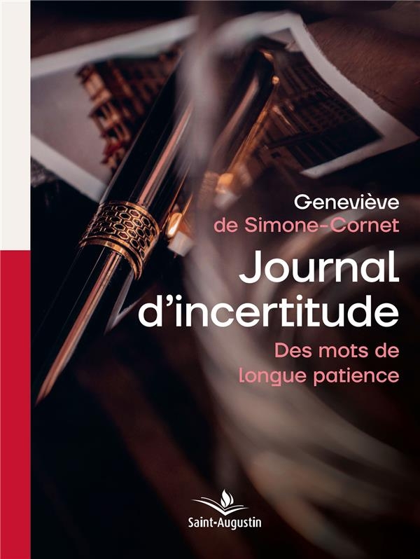 Des mots de longue patience: Journal d'incertitudes