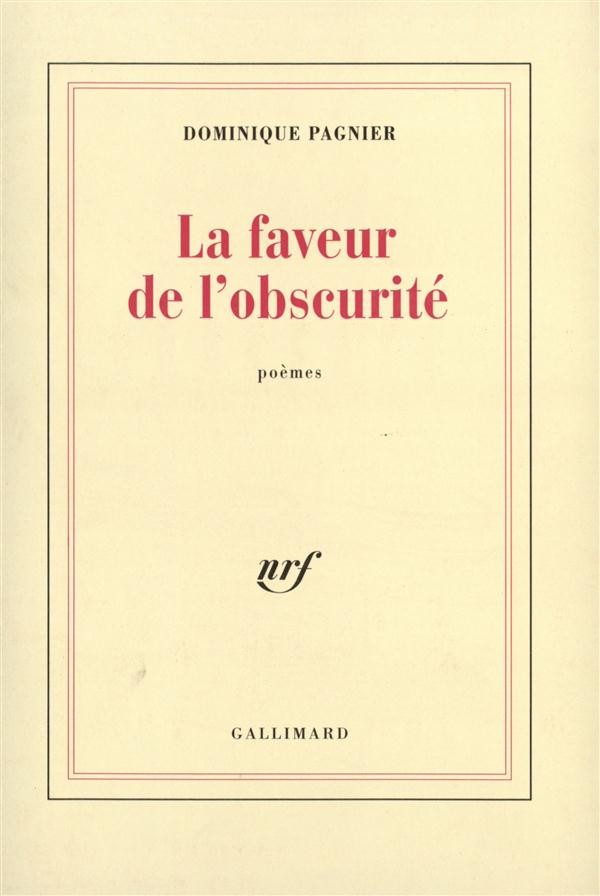 La Faveur de l'obscurité